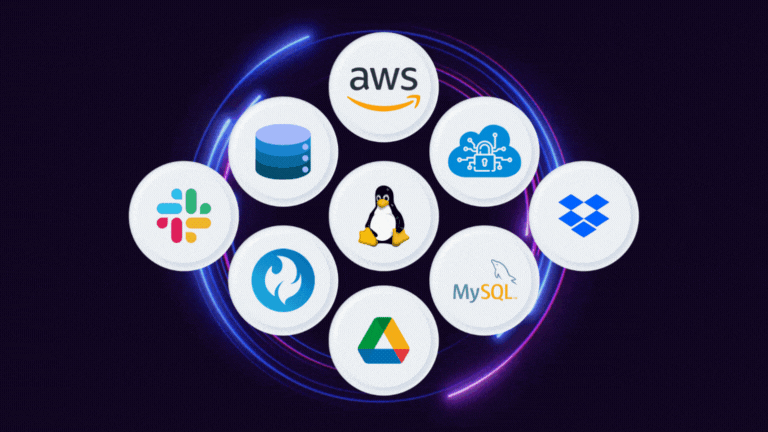 Data security platform integration with AWS, MySQL, Dropbox, Linux, Google Drive, Slack. Data security platform integration with AWS, MySQL, Dropbox, Linux, Google Drive, Slack.